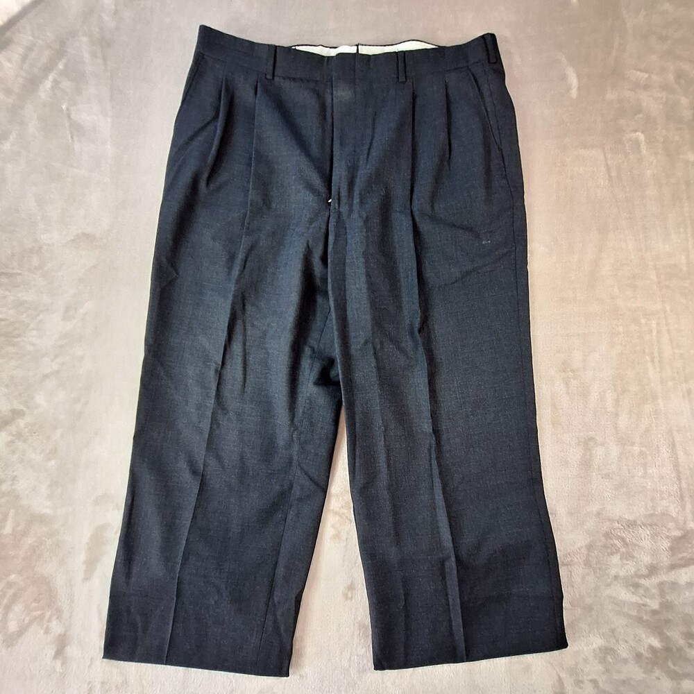 Brooks Brothers Dress Pants Men's 38W 30L Gray Brooks Ease Formal Suit Pants